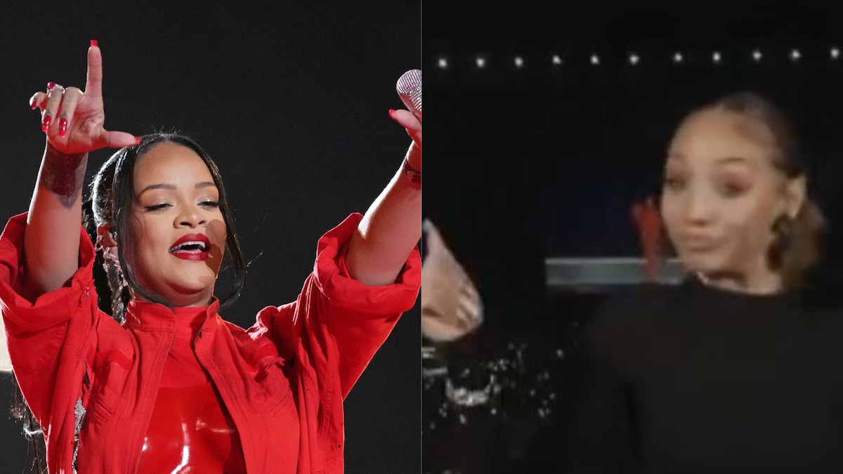 Rihanna's Super Bowl Show Sign Language Interpreter Going All Out is a