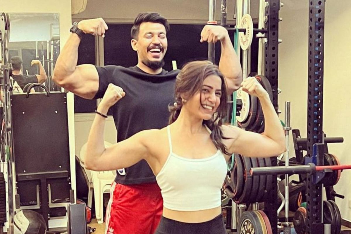 Samantha Ruth Prabhu Displays Toned Physique While Working Out At The Gym, See The Diva's Hottest Pictures