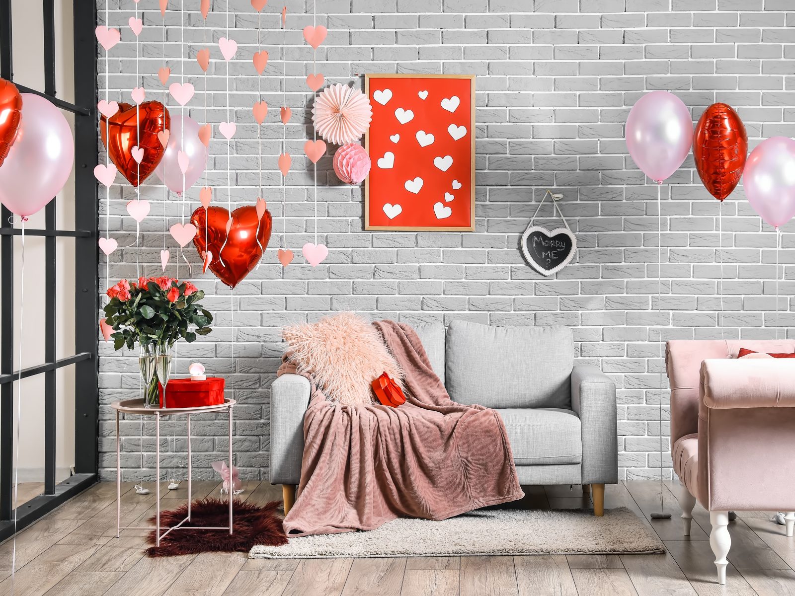 Valentines day home deals decor