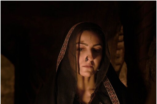Nushrratt Bharuccha shared the first look of Soha Ali Khan from Chhorii 2.