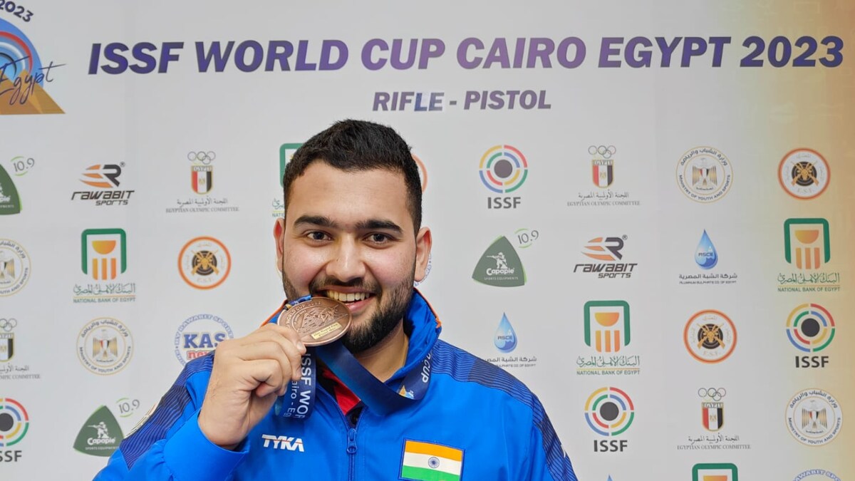 Anish Bhanwala Wins Bronze, Gives India a Rapid-fire Pistol World Cup Nedal after 12 Years