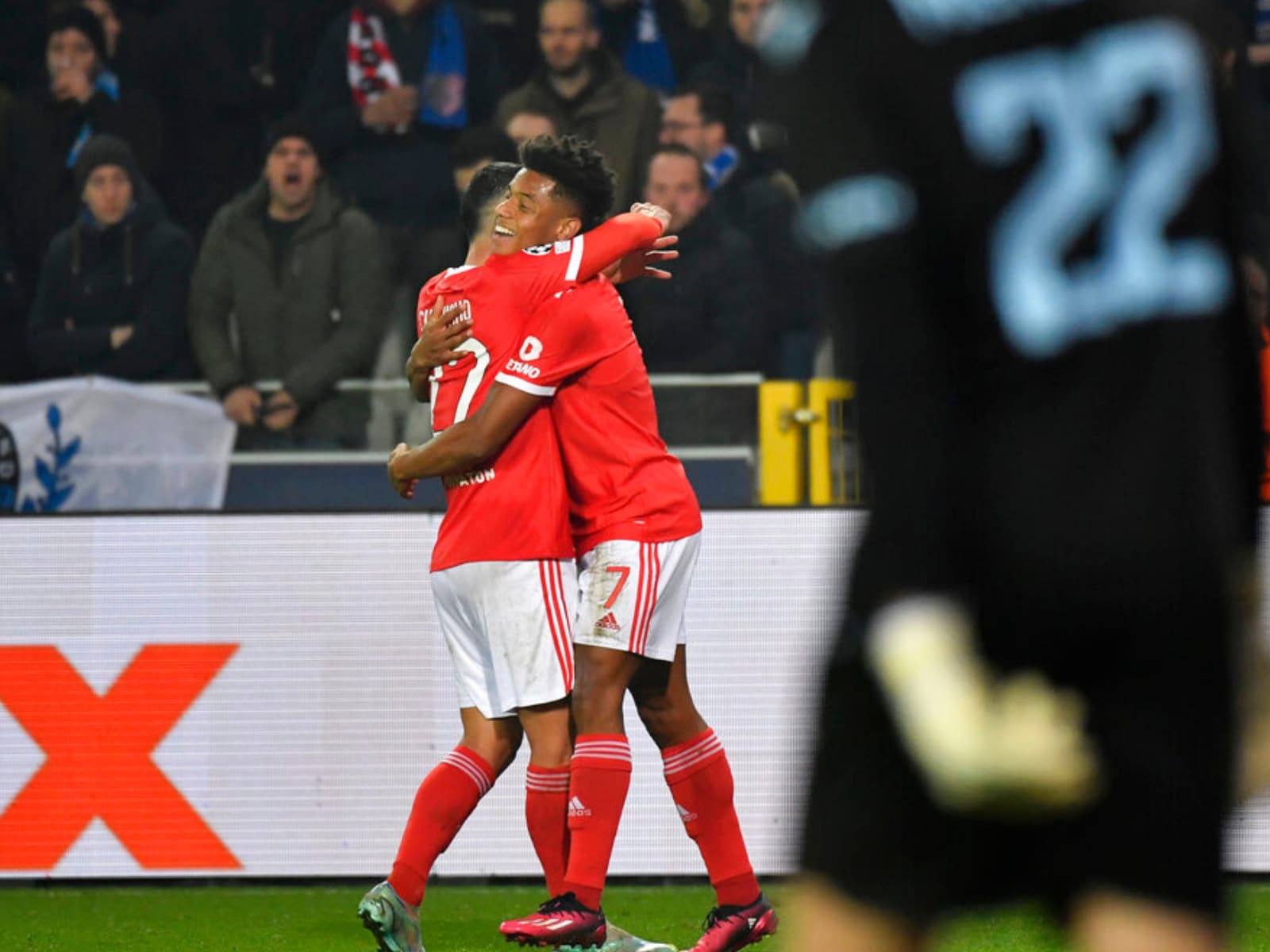 Club Brugge 0-2 Benfica: Visitors ease to first-leg victory in Champions  League round of 16, UEFA Champions League