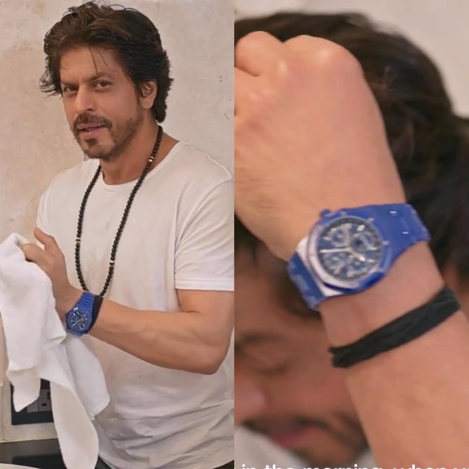 Shah Rukh Khan's glitzy blue watch costs whopping Rs. 4.98cr!