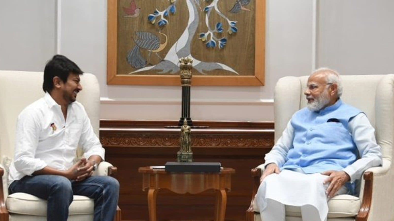 Udhayanidhi Stalin Calls on PM Modi, Takes Up NEET Exemption for TN