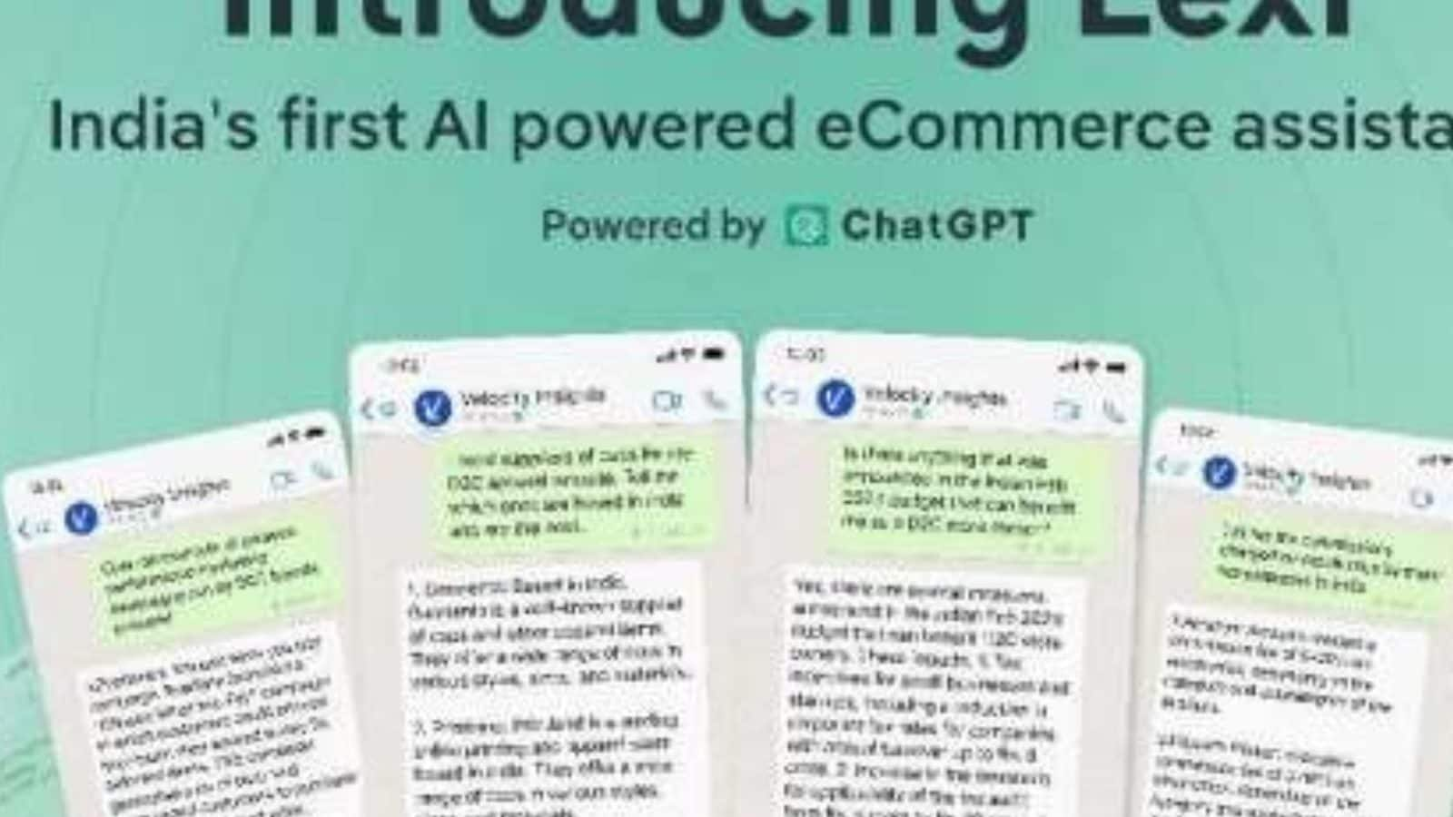 Velocity Launches India’s First ChatGPT-powered AI Chatbot ‘Lexi’