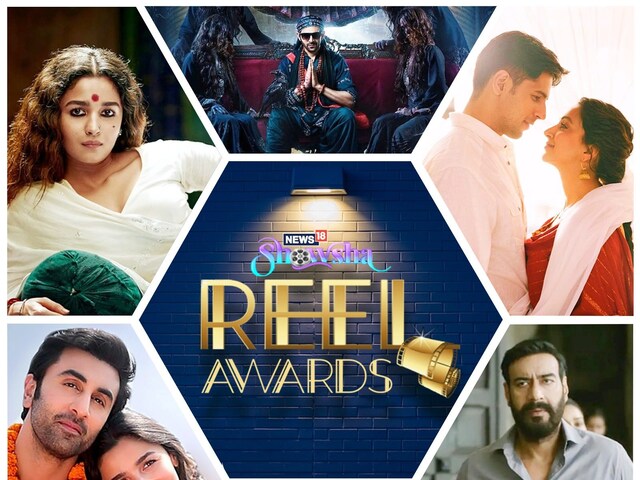 News18 Showsha Reel Awards Brahmastra Shershaah Drishyam 2 Fight For Best Film Tag News18