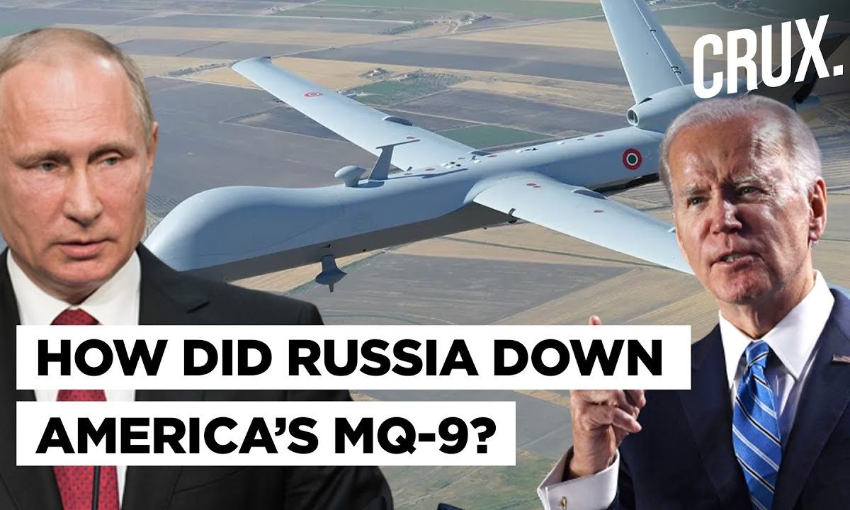 "Quick Maneuvering" Or Russian Su27 Fuel Dumping What Caused US MQ9