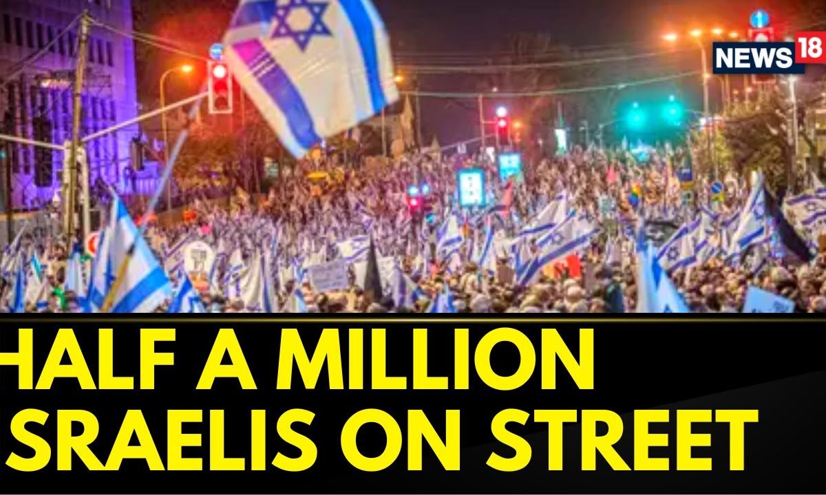 Israel Protests 2023 | New Israel Protests As Netanyahu Rejects Judicial Reforms Compromise | News18