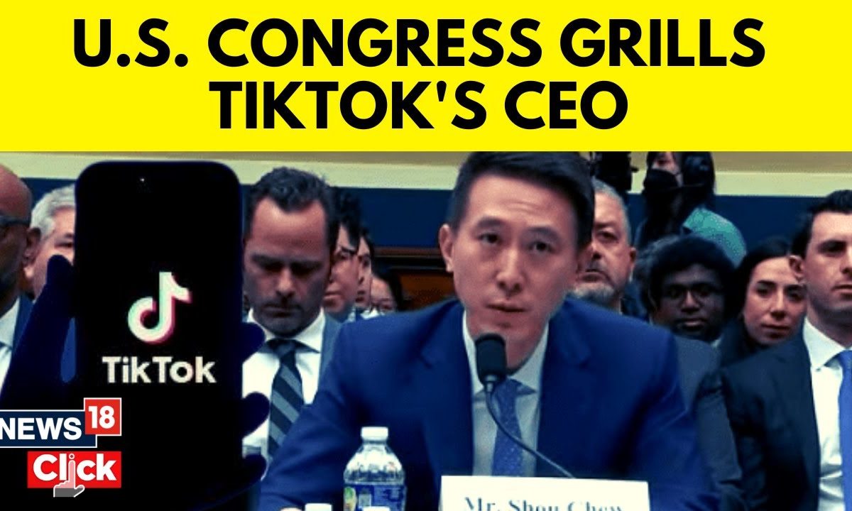 Tiktok Hearing News Tiktoks Ceo Shou Zi Chew Testifies Before U S