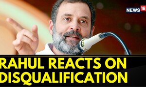 Rahul Gandhi News Today | Rahul Gandhi's First Response After Lok Sabha Disqualification | News18
