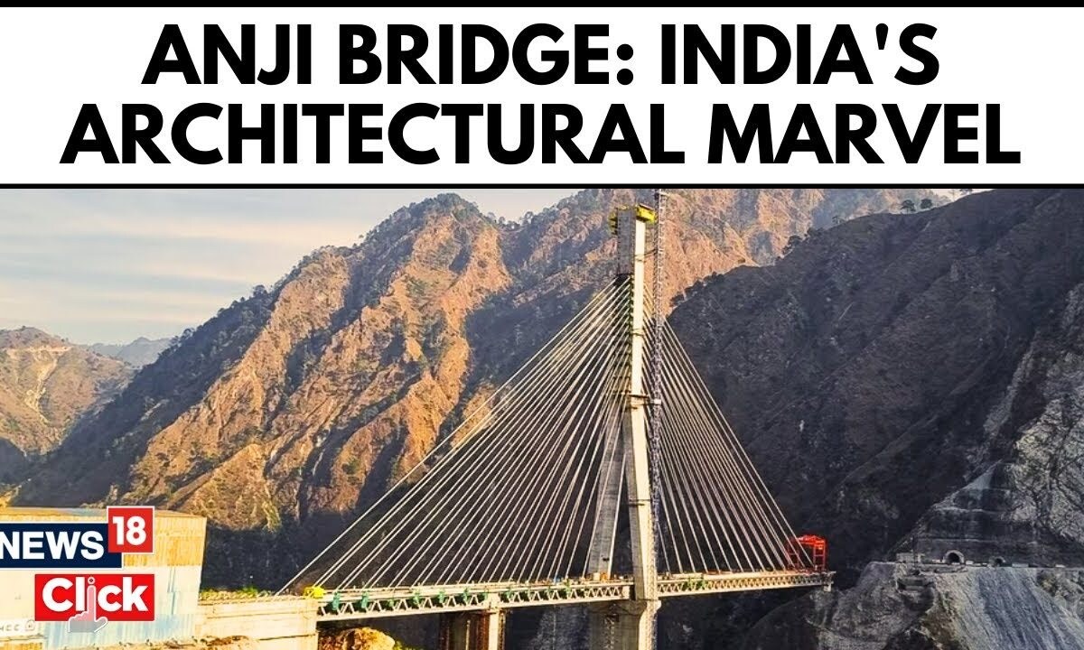 Jammu Kashmir Anji Bridge, India's First CableStayed Rail Bridge, All Set for Deck Launch