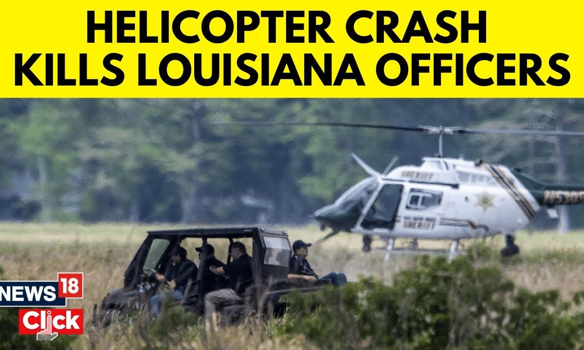 US News Louisiana Helicopter Crash Kills Officers English News