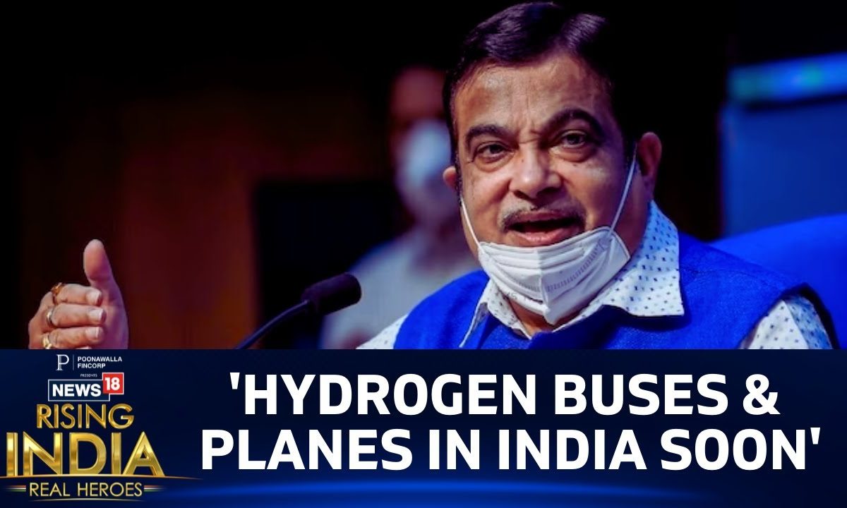 Nitin Gadkari Hydrogen Powered Bus And Plane To Debut Soon News