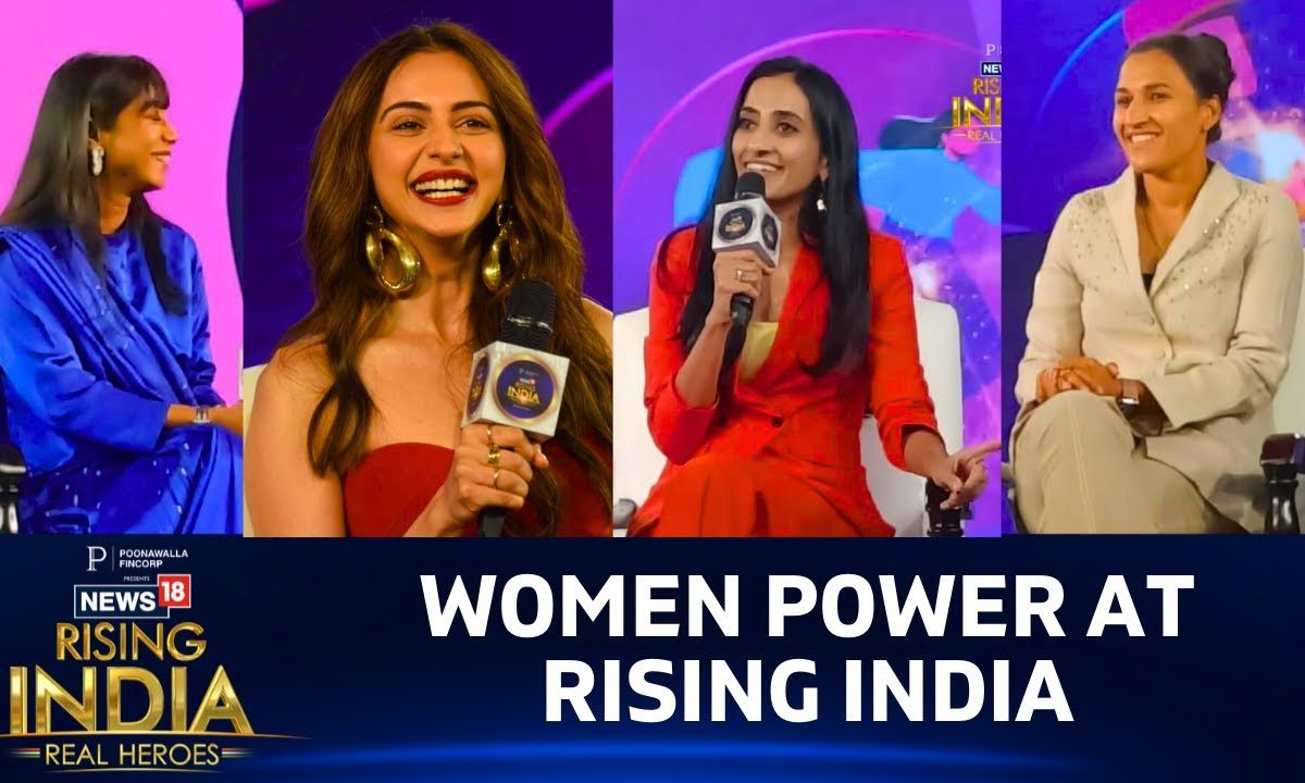 Women's Era: Rakul Preet Singh, Vineeta Singh, Rani Rampal, And Shilpa Rao At News18's Rising India