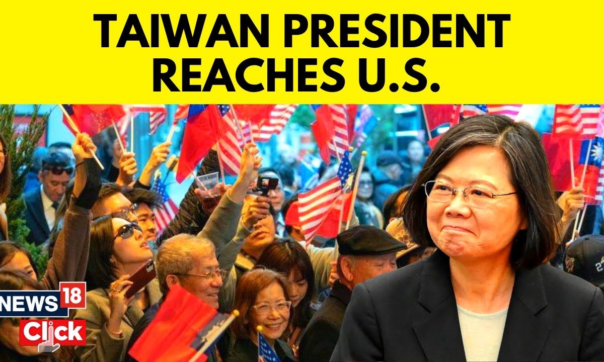 Taiwan President Arrives In New York | Taiwan President US Visit | US ...