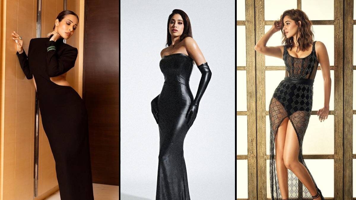 Malaika Arora, Janhvi Kapoor Or Ananya Panday: Which Of These Divas Slay In Their Black Dresses? Pick Your Favourite - Vimarsana News