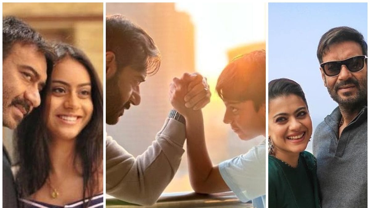 Ajay Devgn Birthday: Celebrating Actor's Special Bond with Wife Kajol, Daughter Nysa and Son Yug - Vimarsana News