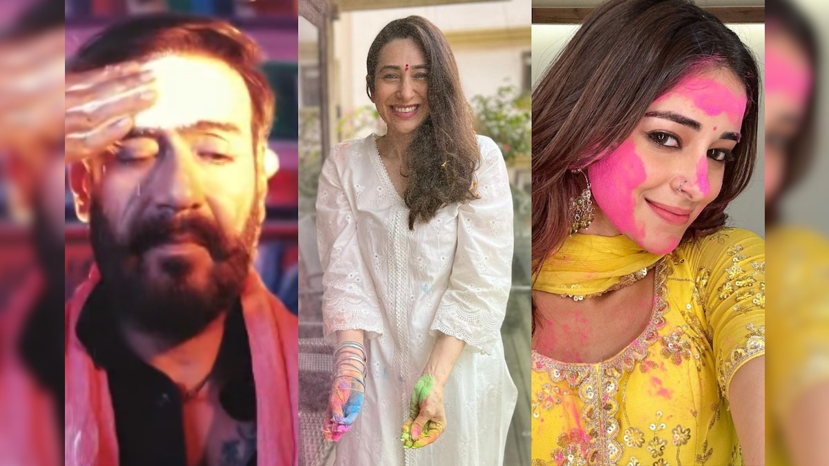 Ajay Devgan Or Krishma Kapoor Ki Xxx - Holi 2023: Colourful Wishes From Ajay Devgn, Karisma Kapoor, Ananya Panday,  R Madhavan, And More