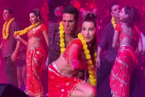 Akshay Kumar Nora Fatehi Trolled For Copying Allu Arjun Samantha S Oo