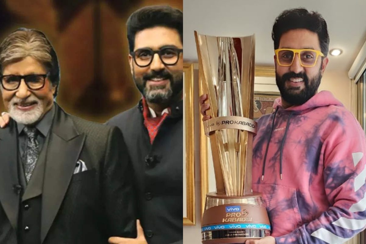 Amitabh Bachchan Tweets 'My Pride' To Abhishek Bachchan As Jaipur Pink ...