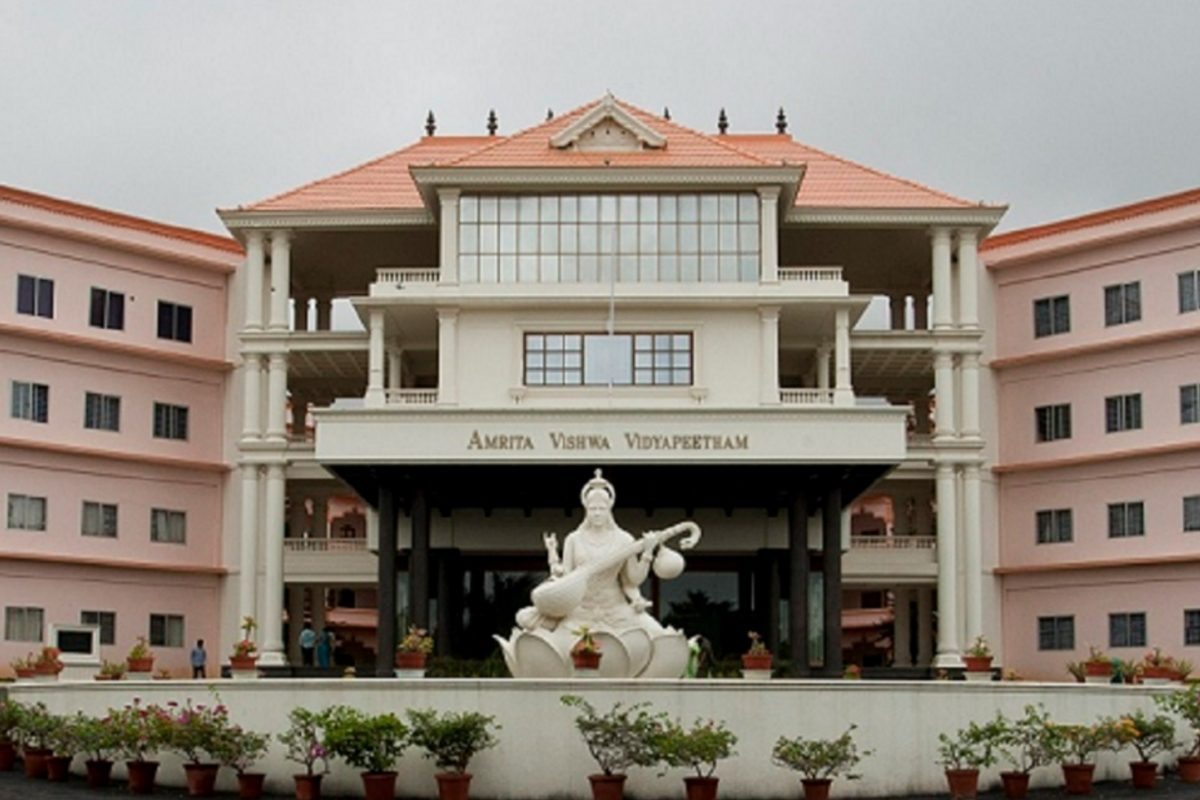School of Engineering, Chennai | Amrita Vishwa Vidyapeetham