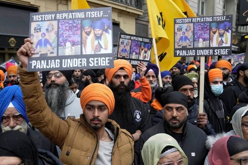 The Khalistani elements in Canada are not just restricted to protests but are allegedly carrying out attacks and perpetrating violence with many cases being investigated by Indian agencies. Representational image/AP