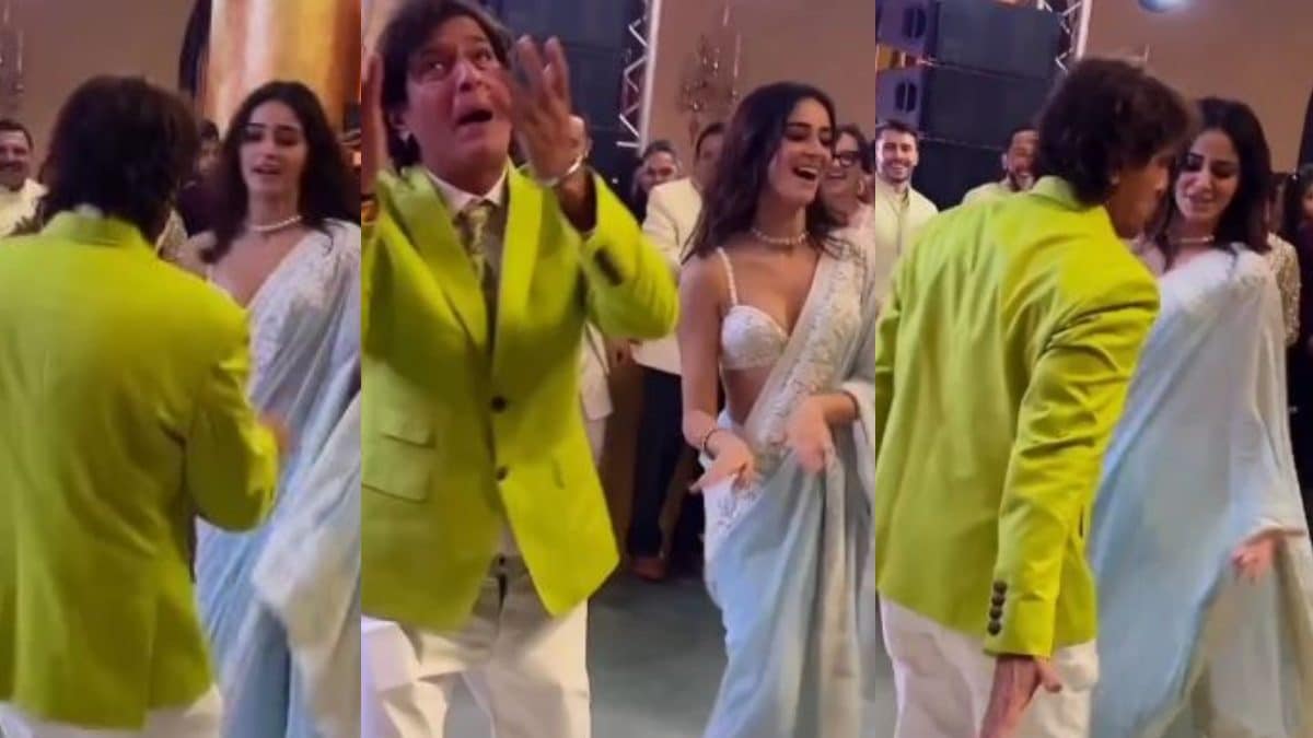 Ananya Panday Grooves To Saat Samundar Paar With Dad Chunky Panday at Alanna’s Wedding; Watch