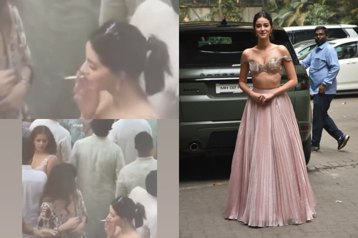 Ananya Panday Caught Smoking at Cousin Alanna Panday's Mehendi; Reddit  Users in Shock; See Photo | Movies News