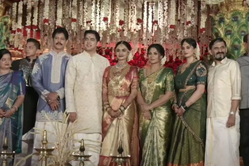 Asha Sharath's daughter Uthara gets married to her longtime boyfriend. 