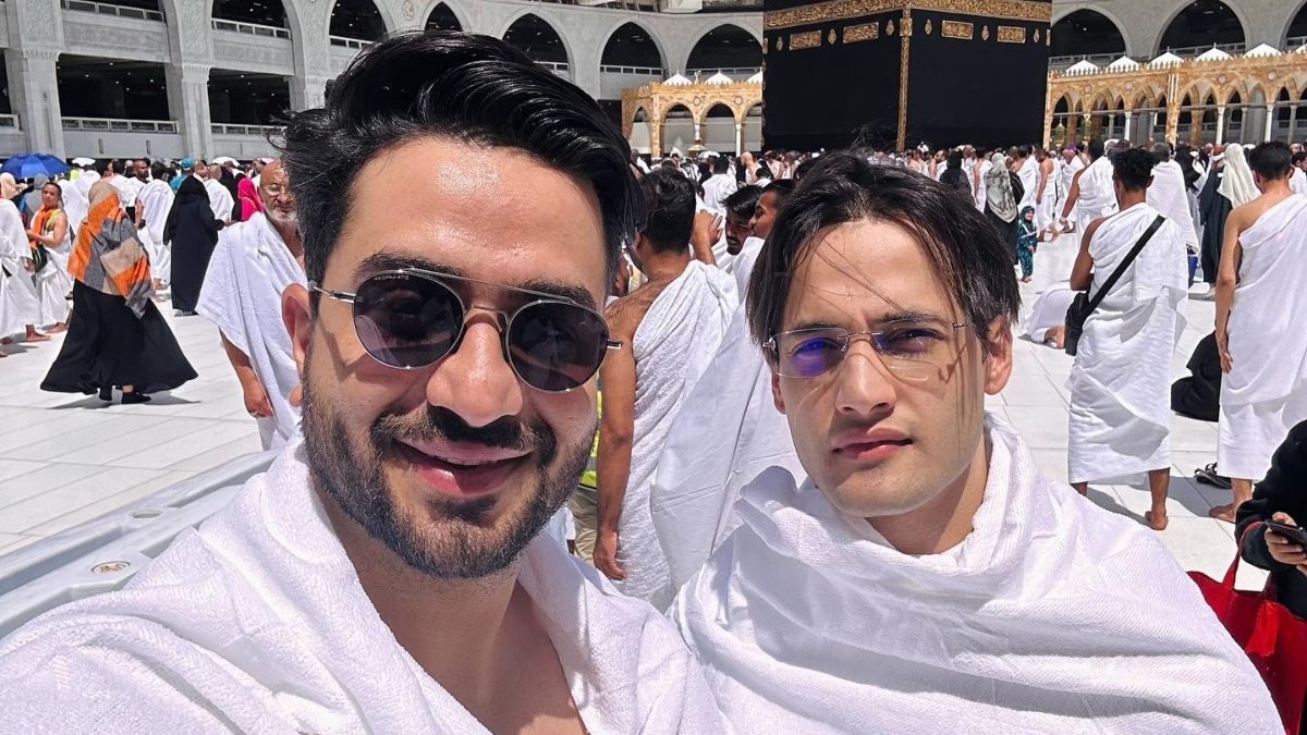 Former Bigg Boss Contestants Asim Riaz And Aly Gony Perform First Umrah
