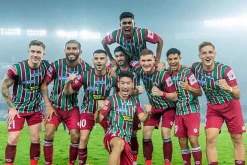 ATK Mohun Bagan sealed maiden title after winning the penalty shootout. (Pic Credit: ISL)