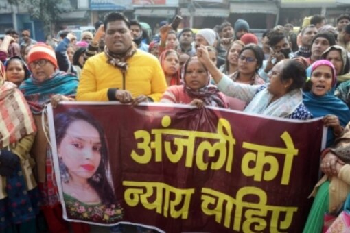 Anjali Singh (20) was killed in the early hours of the new year day after her scooter was hit by a car, which dragged her for more than 12 kilometres from Sultanpuri to Kanjhawala. (Photo: IANS)