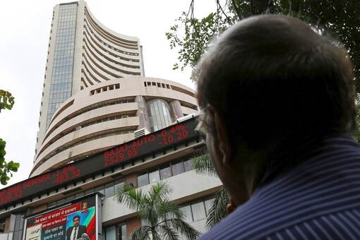 The BSE Sensex opened about 320 points lower at 59,902.25, while the NSE Nifty was 84 points down at 17,627.30.