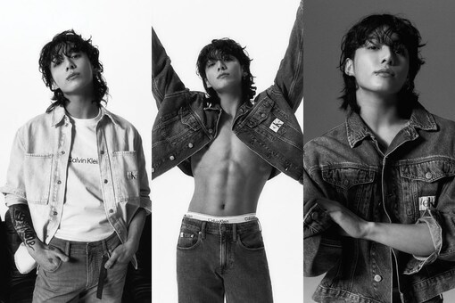 BTS: 'Daddy' Jungkook Flaunts Toned Abs, Sexy Arm Tattoos in Calvin ...