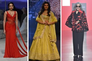 Sobhita Dhulipala, Sushmita Sen, Zeenat Aman, Vijay Varma Among Celebrity Showstoppers At Lakme Fashion Week 2023 Sobhita Dhulipala, Sushmita Sen, Zeenat Aman, Vijay Varma Among Celebrity Showstoppers At Lakme Fashion Week 2023