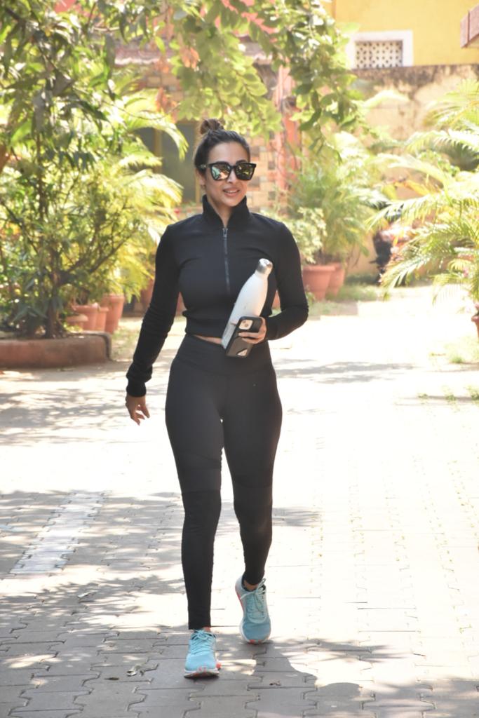 Malaika Arora Soars Mercury Levels In Stylish Athleisure During Gym