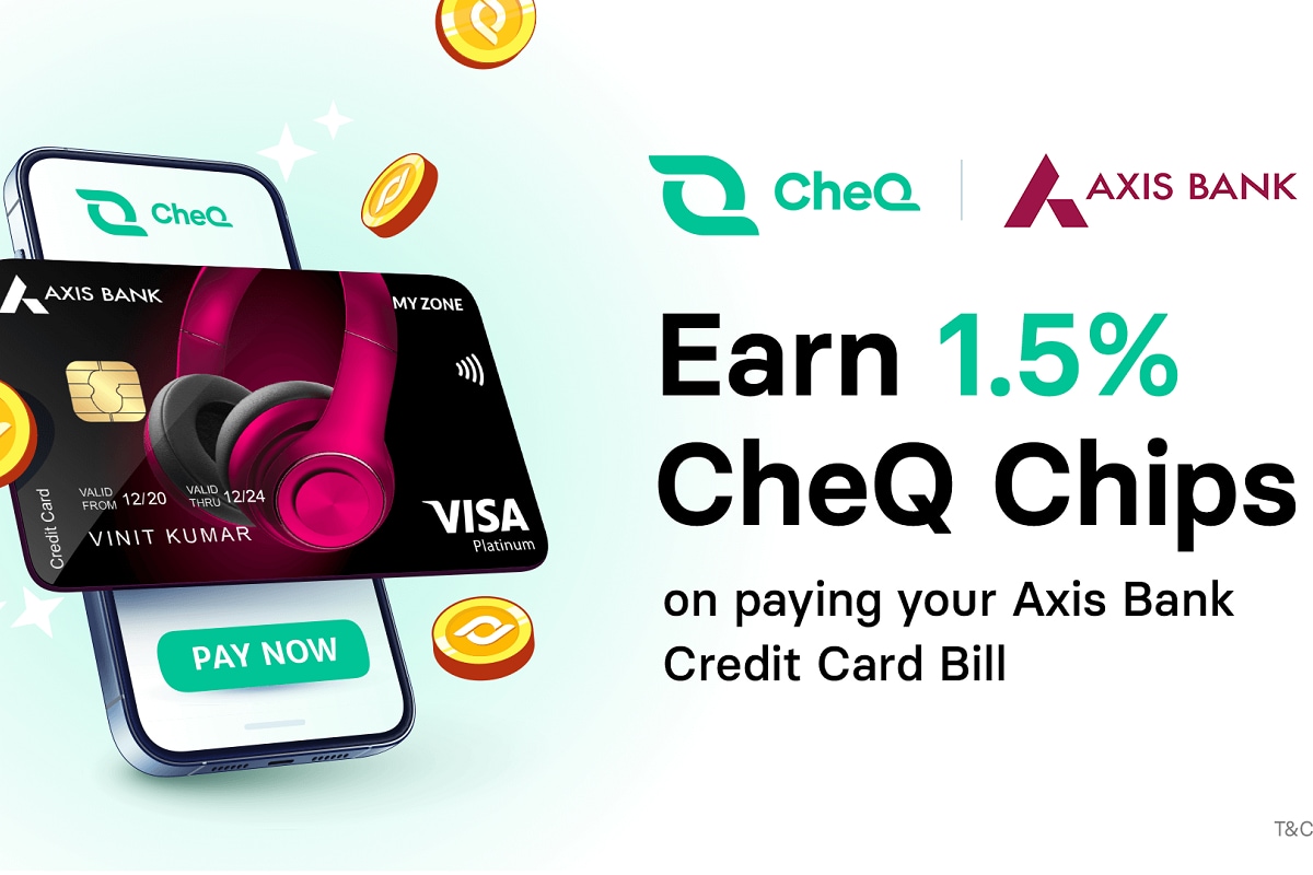 cheq-partners-with-axis-bank-for-user-rewards-on-credit-card-bill