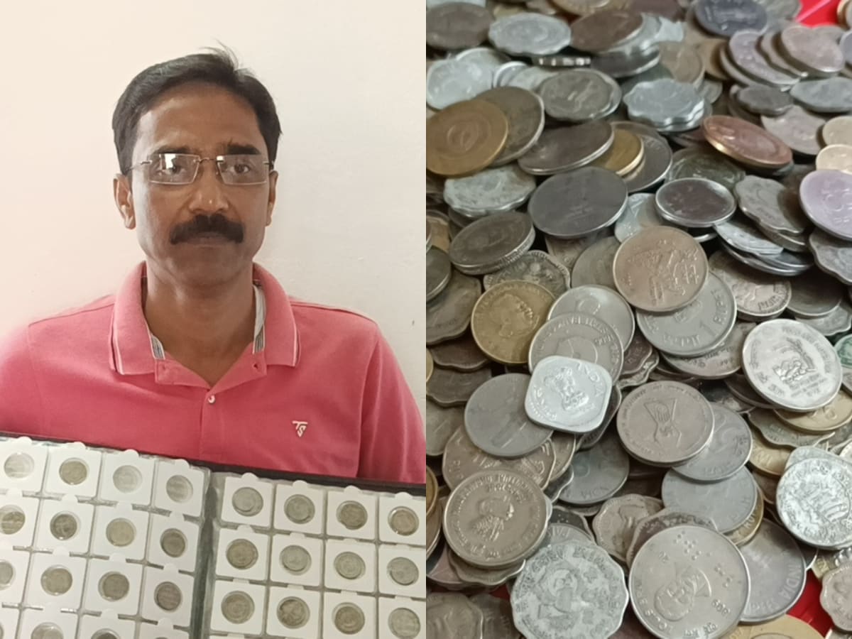 Coin Man': Meet West Bengal's Apurba Chowdhury Who is Addicted to Collecting  Rare Coins - News18