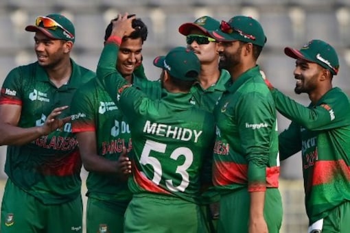 Hasan Mahmud claimed his maiden five wicket haul in ODIs (AFP Image)
