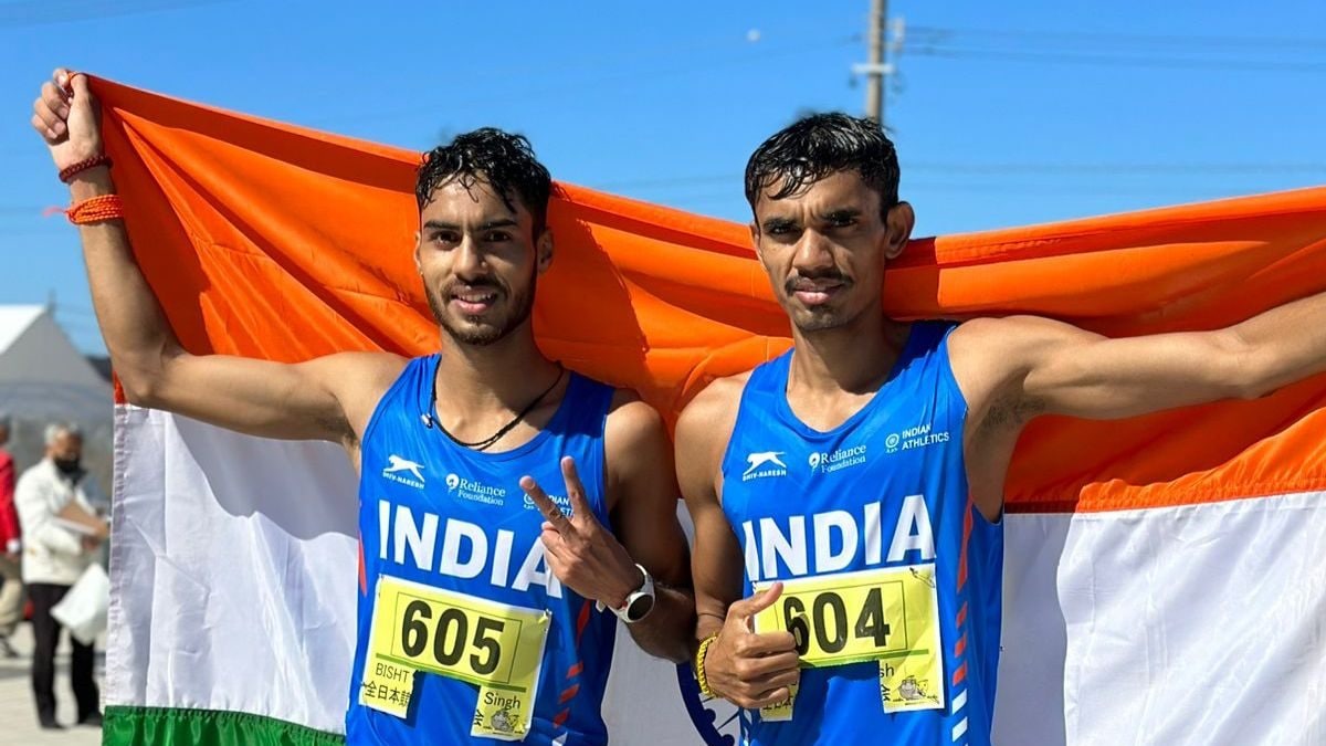 Asian Race Walking Championships Vikash Singh and Paramjeet Singh