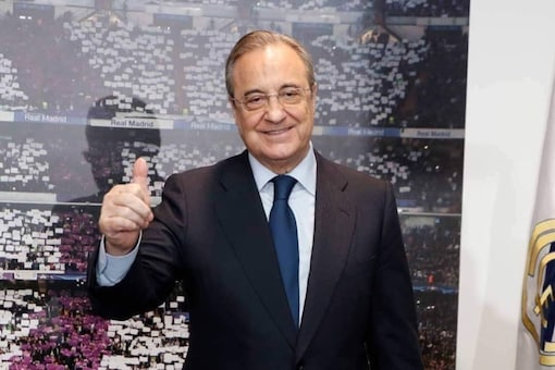 Real Madrid President Florentino Perez (Twitter) 