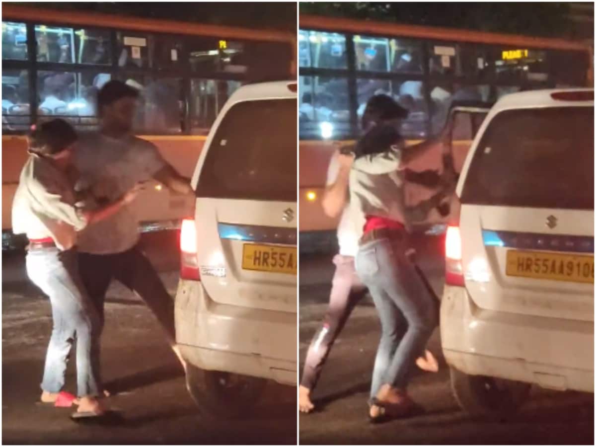 1200px x 900px - In Delhi's Mangolpuri, Man Forcibly Pushes Woman Into Car; Cops Trace Them  After Video Goes Viral - News18