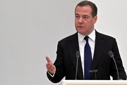 Former Russian president Medvedev said Russian generals are aware of Ukrainian counteroffensive plans (Image: Reuters)