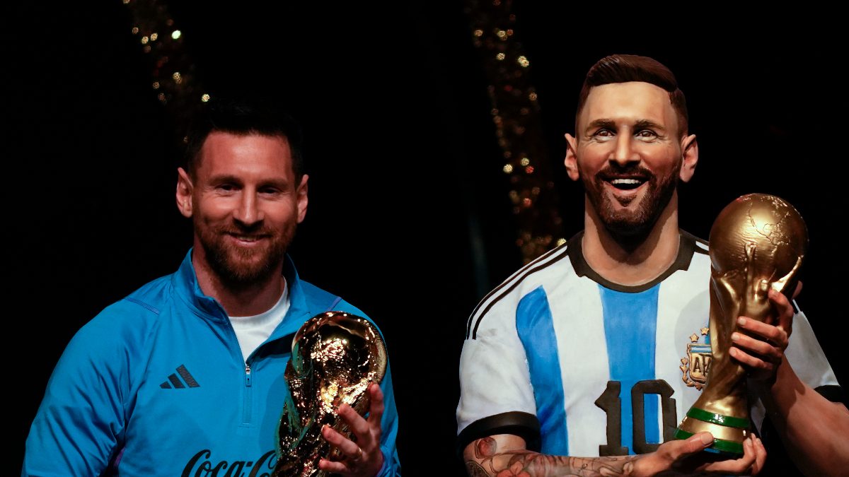 Lionel Messi’s Statue Placed Alongside Pele and Diego Maradona at CONMEBOL Headquarters