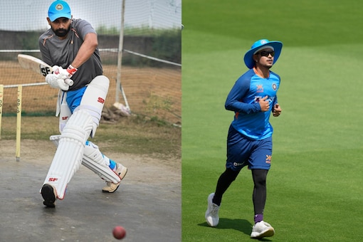 Mohammed Shami and Ishan Kishan preparing ahead of IND vs AUS 4th Test (AP Photo)