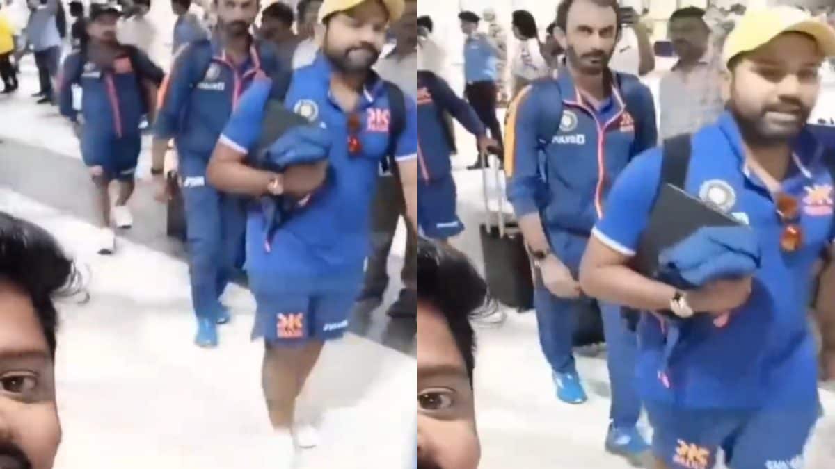 Rohit Sharma Gifts Rose to Fan, Watch Viral Video of Hilarious Proposal