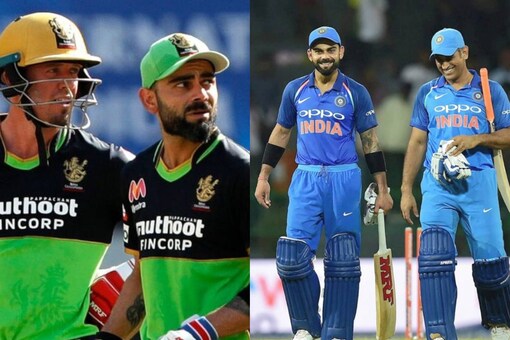 Virat Kohli chose the fastest runner between MS Dhoni and AB de Villiers (Twitter image)