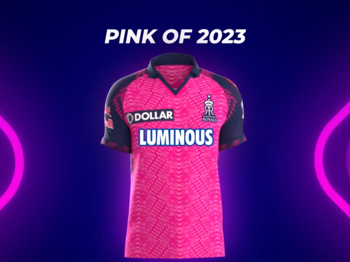 Rajasthan Royals Jersey for IPL 2023 Unveiled! Inaugural Champions