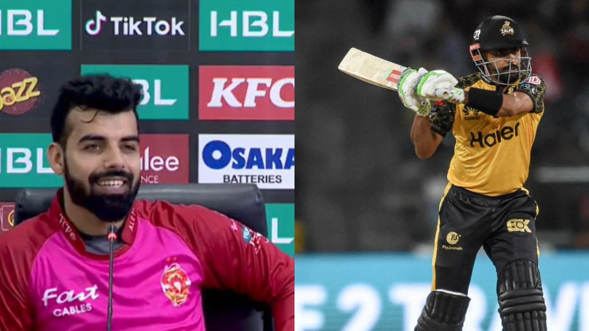Shadab Khan Corrects Journalist For Addressing Babar Azam As ‘Former Pakistan Skipper’