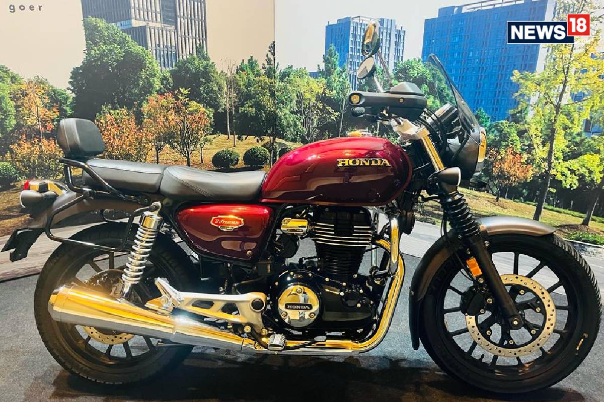 Honda H'Ness CB350 Comfort Custom Edition in Pics: See Design, Features and  More - News18